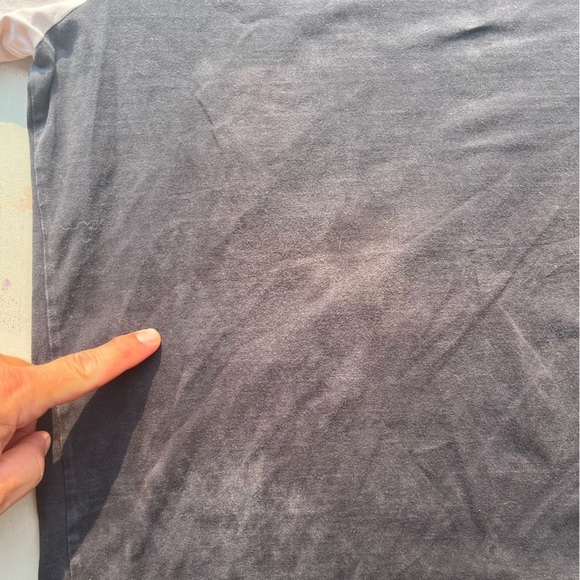 Men's BOSS T-Shirt Black White Logo Spell-Out XL FADED Designer Europe Casual - Picture 6 of 14